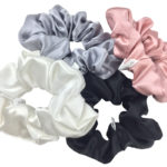 jedwabna gumka do włosów regular