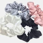 jedwabna gumka do włosów 