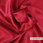 Jedwab morwowy czerwień
