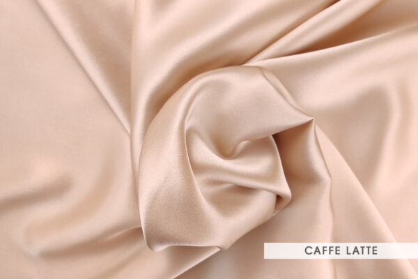 Jedwab morwowy caffe latte