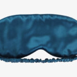 jedwabne opaski na oczy do spania błękit królewski
